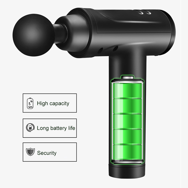 8600RMPElectricMusclePercussionMassagerFitnessDeviceWith8HeadsLCDDisplayMuteVibrationLegNeckPainReli-1719790