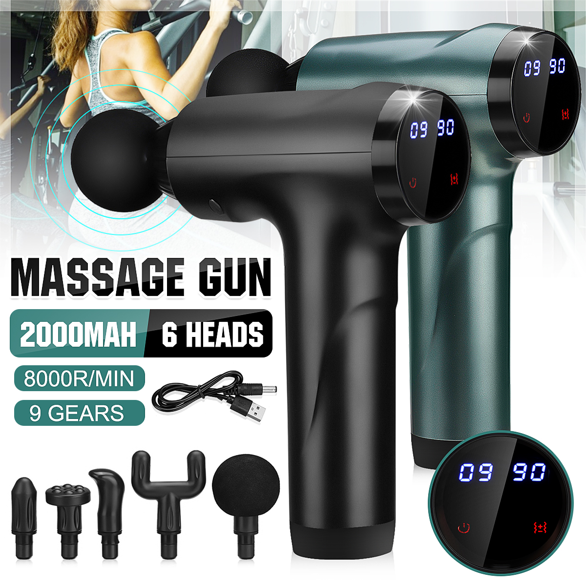 ElectricPercussiveMassageGunsHandHeldTherapyDeviceForRelaxingShockVibrationDeepMusclesMassagerW6Mass-1793517